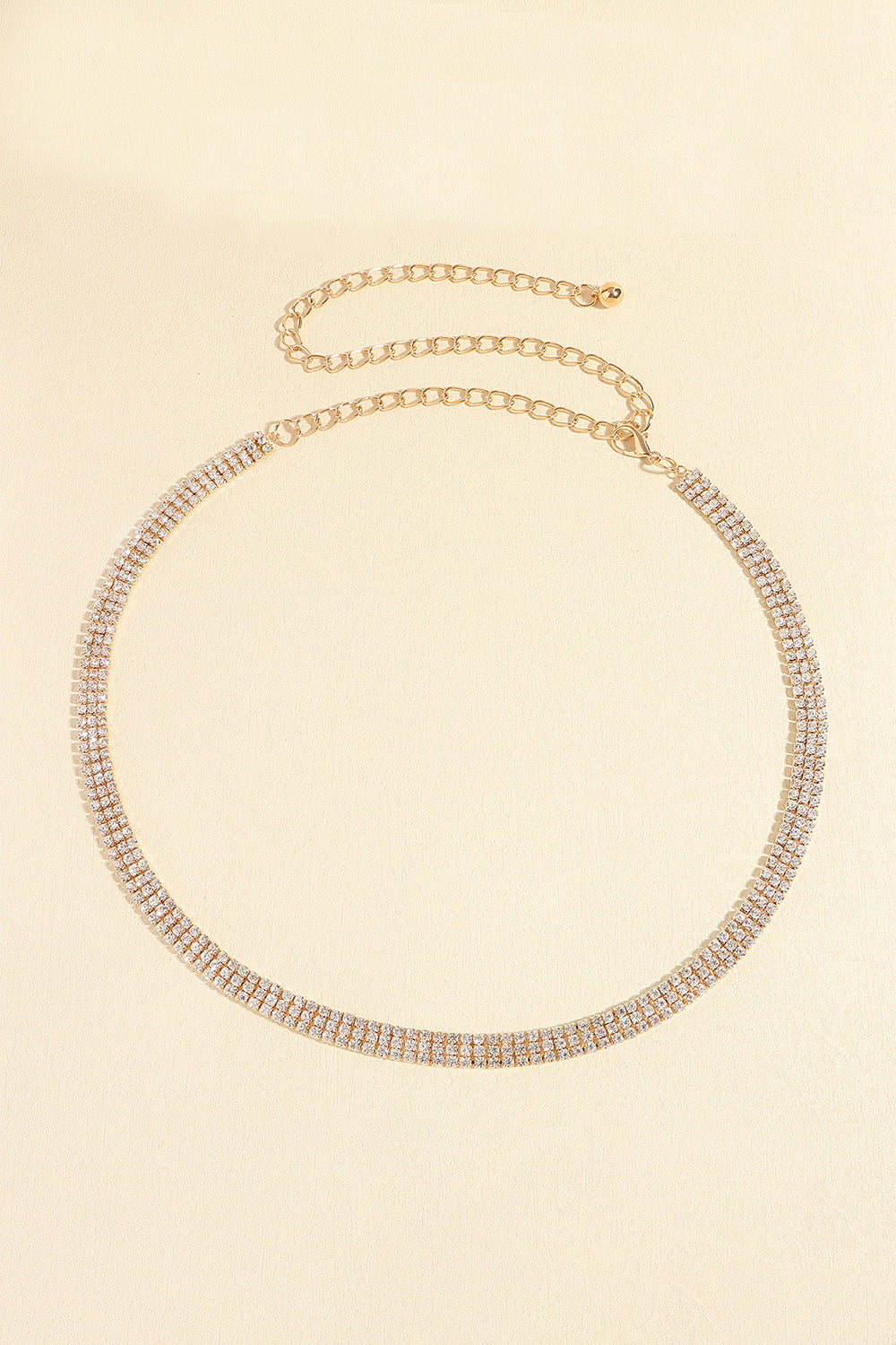 Rhinestones Alloy Belt - The Goddess Galleries