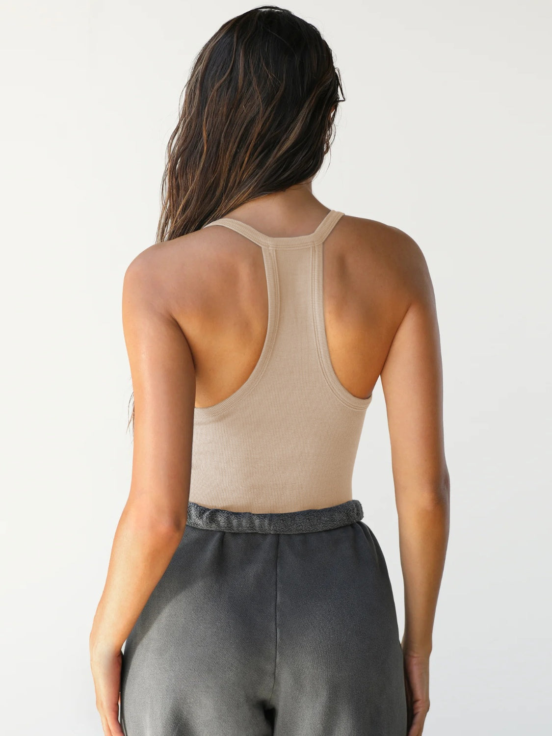 Scoop Neck Wide Strap Tank - The Goddess Galleries
