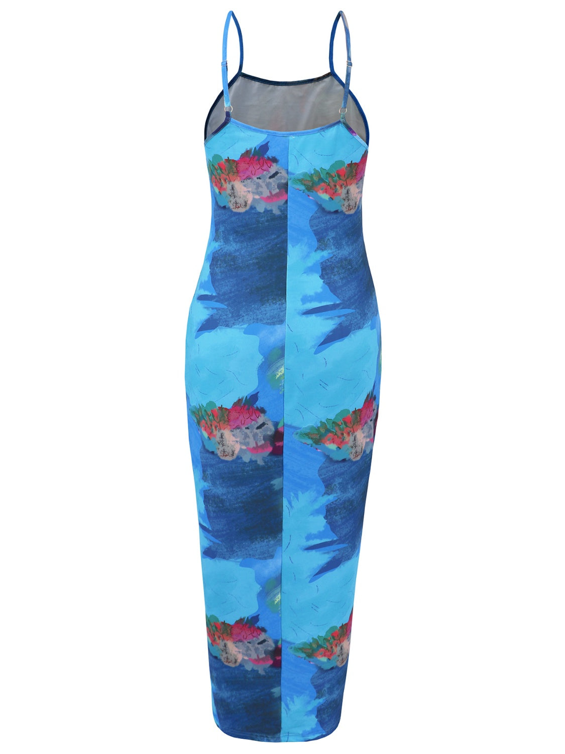Printed Spaghetti Strap Cami Dress - The Goddess Galleries