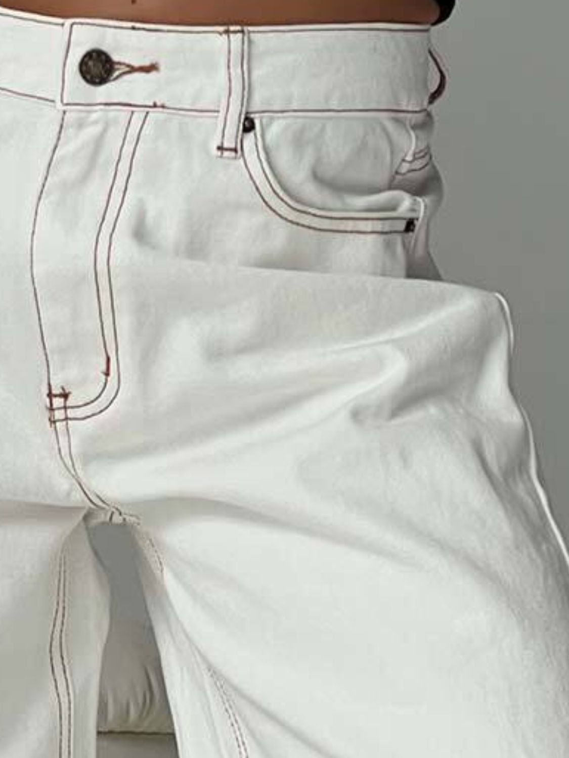 Wide Leg Jeans with Pockets - The Goddess Galleries