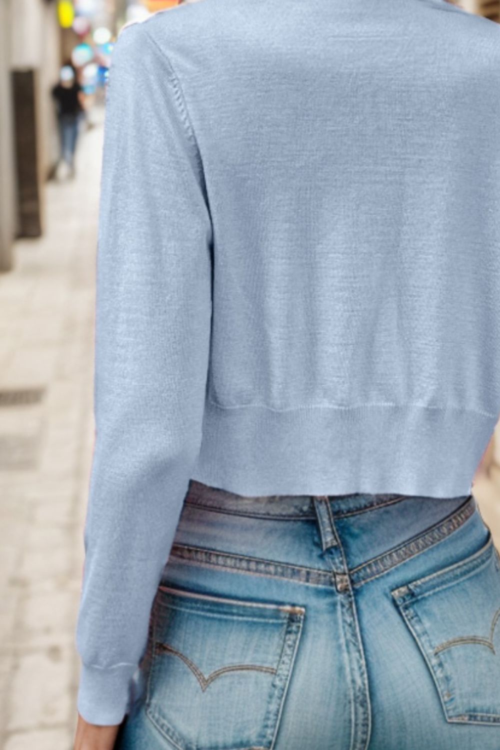 Button Up Long Sleeve Cardigan - The Goddess Galleries