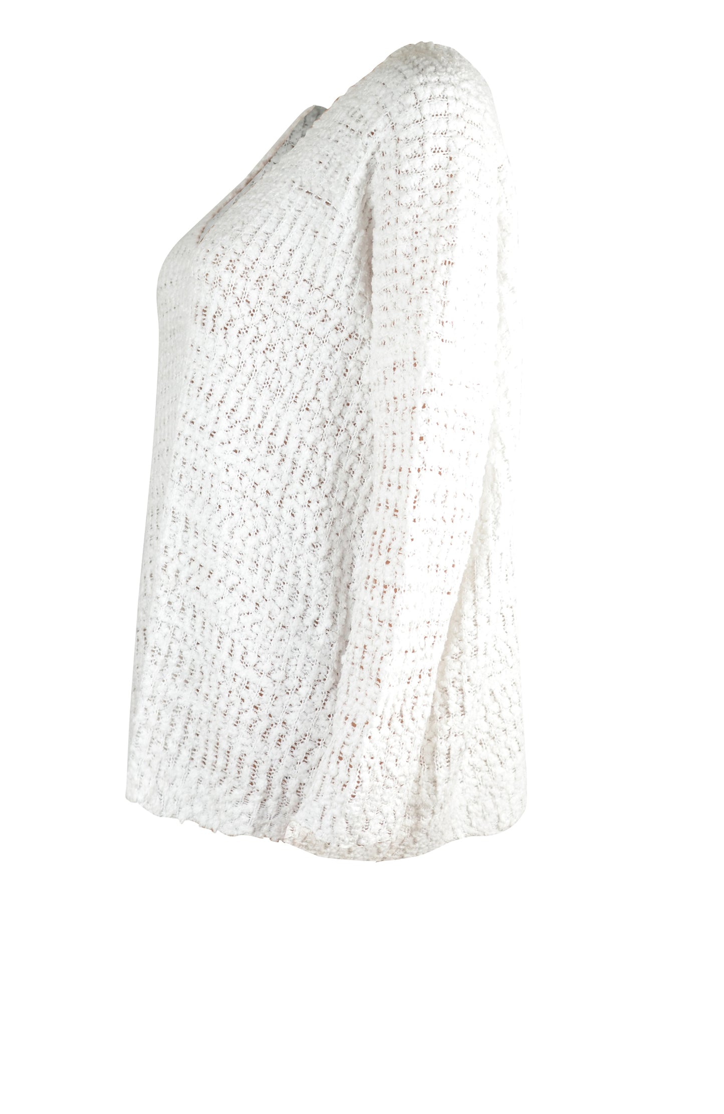 Angel Wings Single Shoulder Long Sleeve Sweater - The Goddess Galleries
