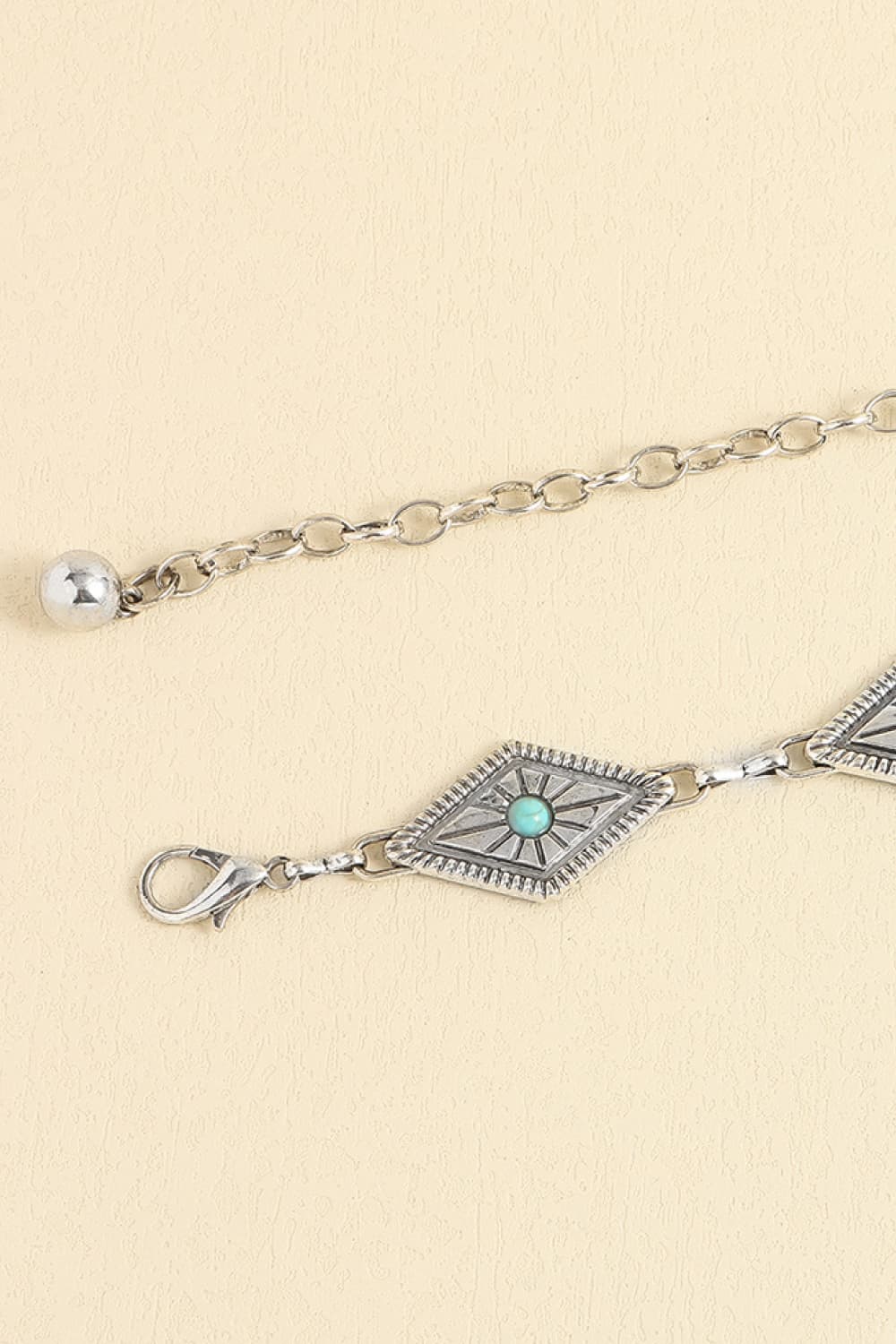 Vintage Turquoise Alloy Belt - The Goddess Galleries