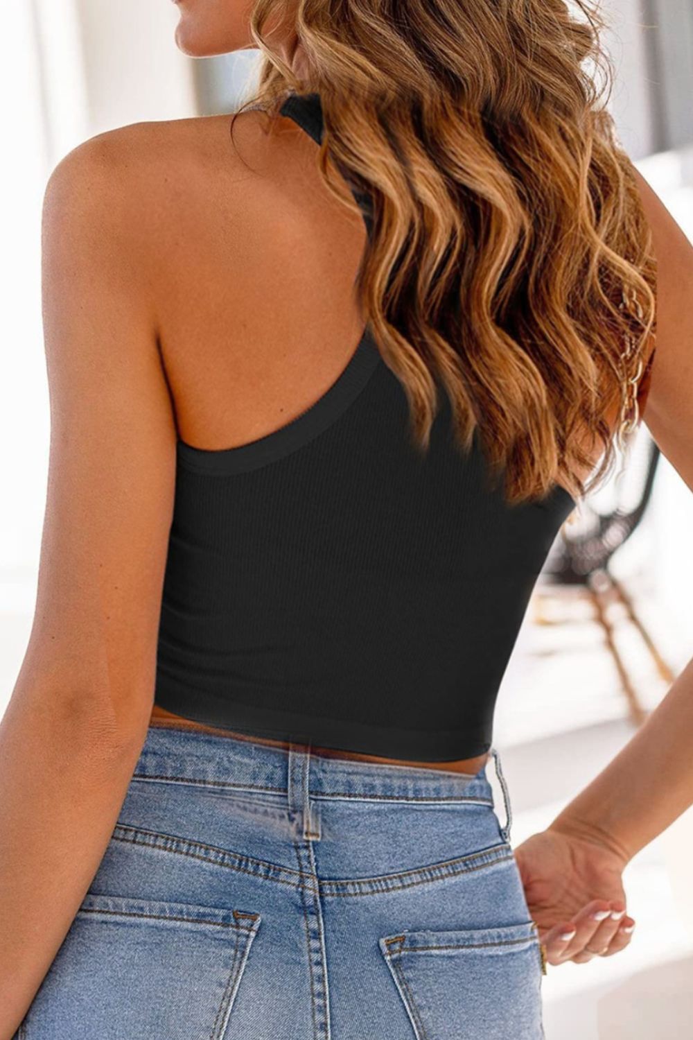 Quarter Snap Wide Strap Tank - The Goddess Galleries