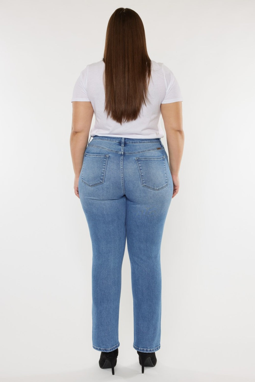 Kancan Full Size Cat's Whiskers High Waist Jeans - The Goddess Galleries