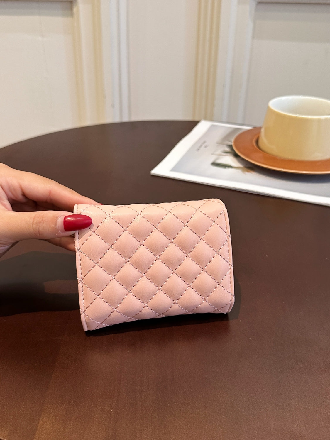 PU Leather Solid Color Wallet - The Goddess Galleries
