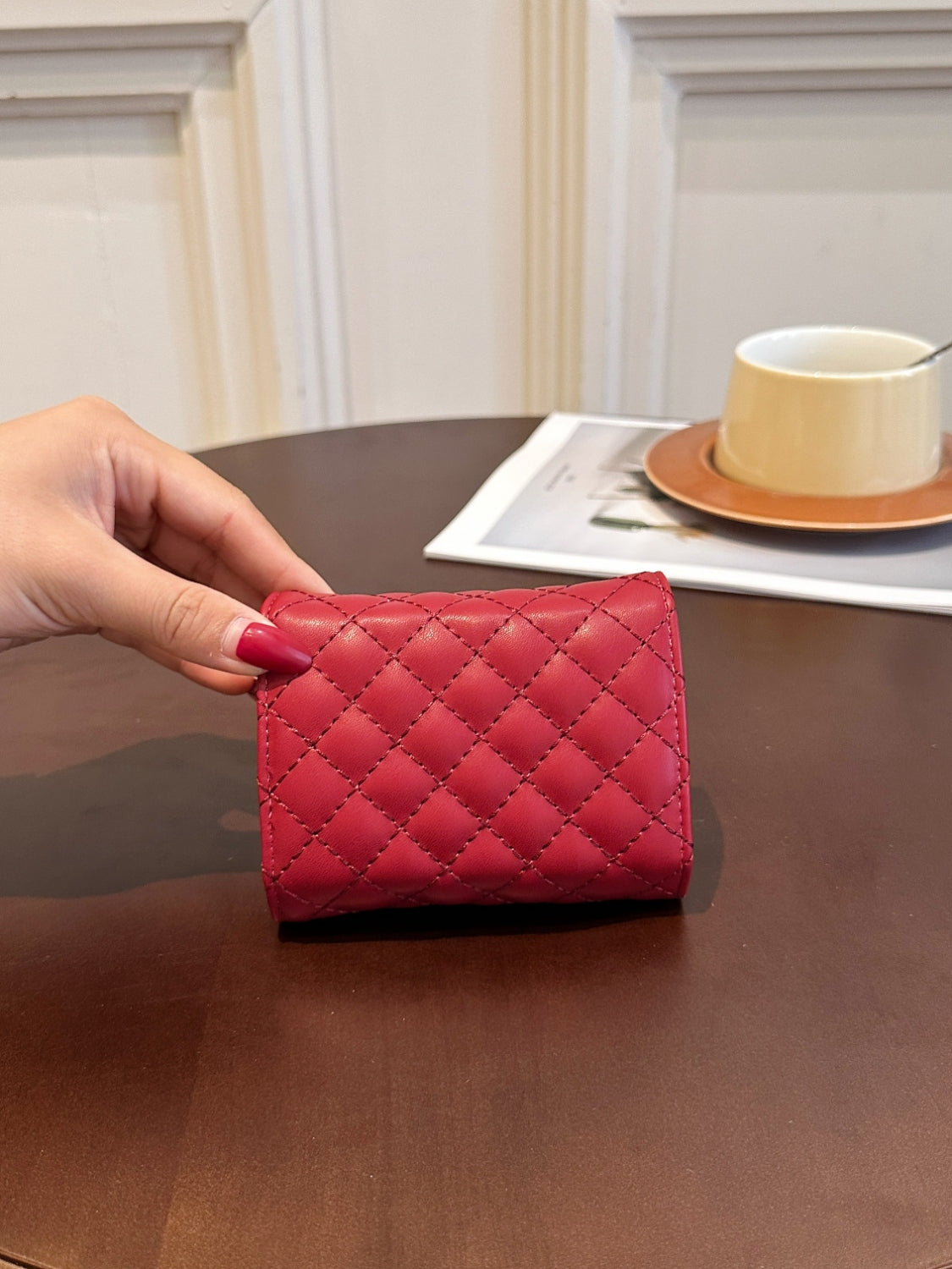 PU Leather Solid Color Wallet - The Goddess Galleries