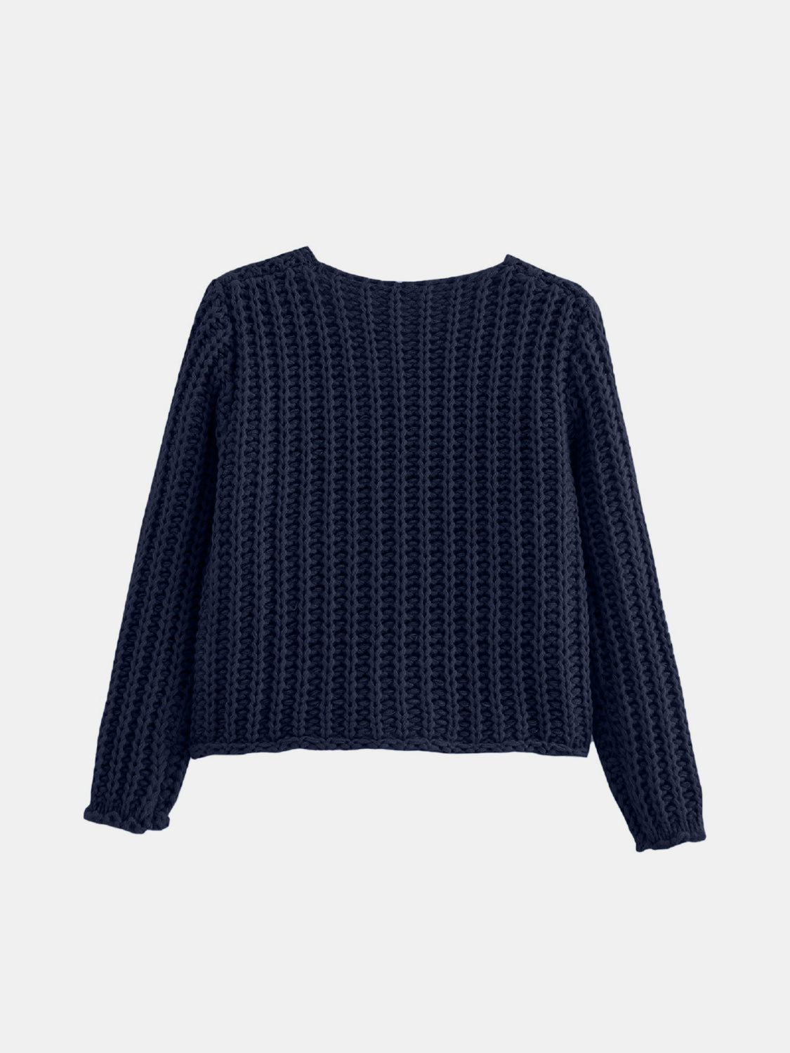 Button Down Long Sleeve Cardigan - The Goddess Galleries