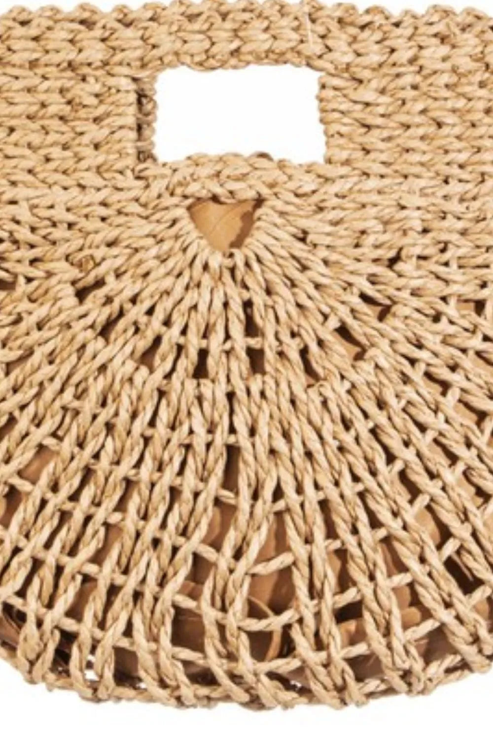 Fame Braided Semi Circle Tote Bag - The Goddess Galleries