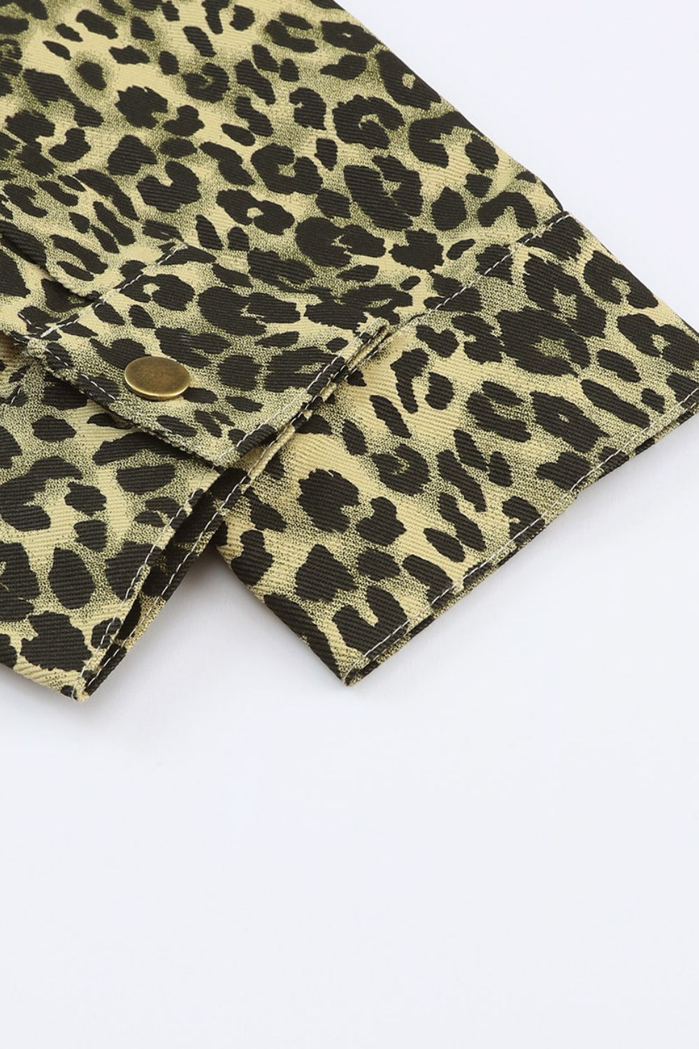 High-Low Leopard Snap Down Shacket - The Goddess Galleries