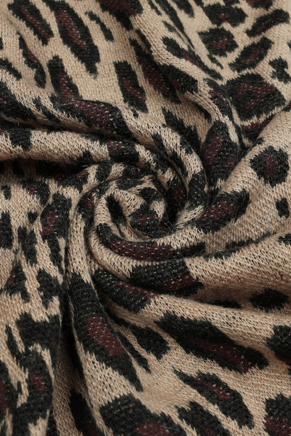 Leopard Open Front Poncho - The Goddess Galleries