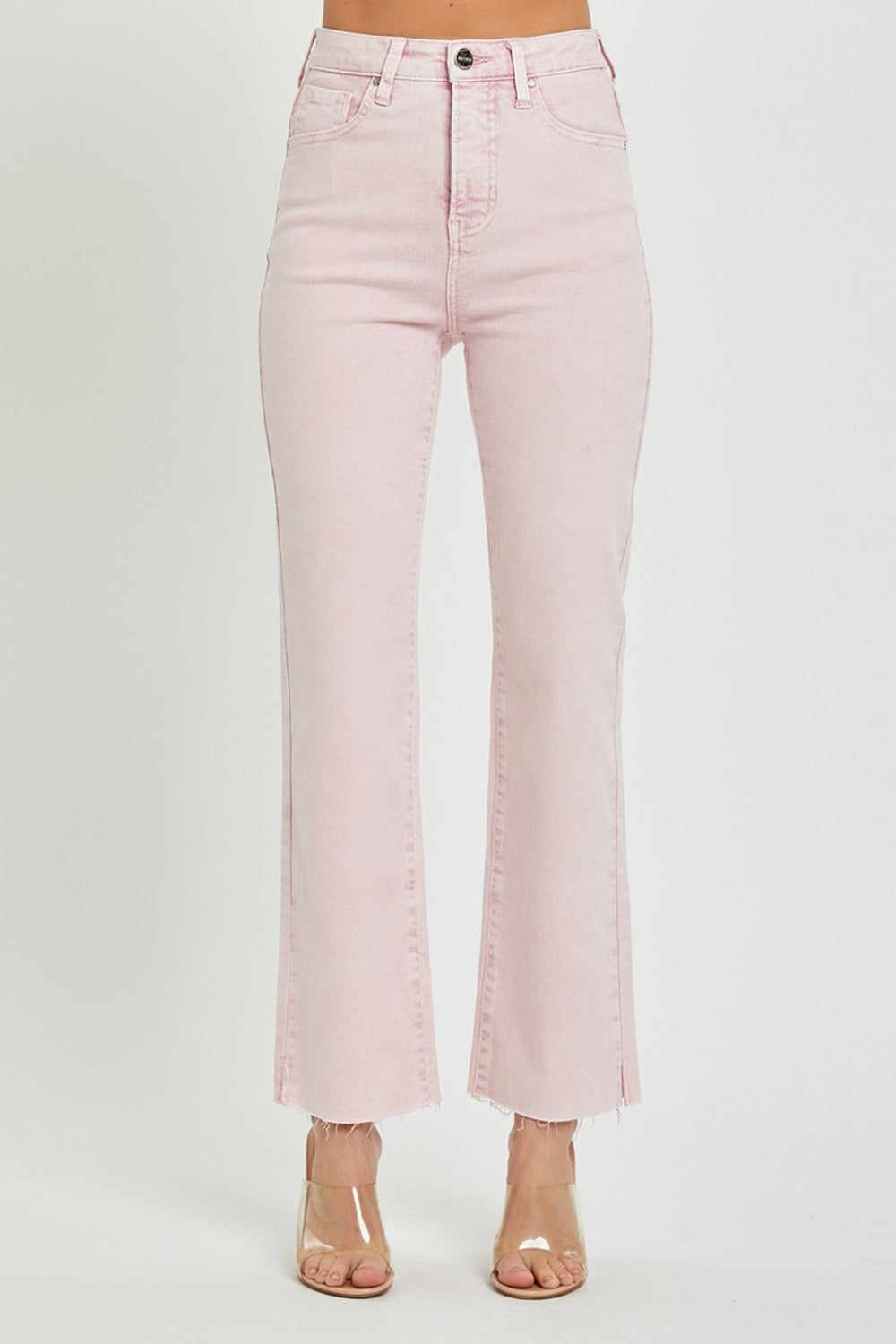 RISEN Full Size High Rise Tummy Control Straight Jeans - The Goddess Galleries