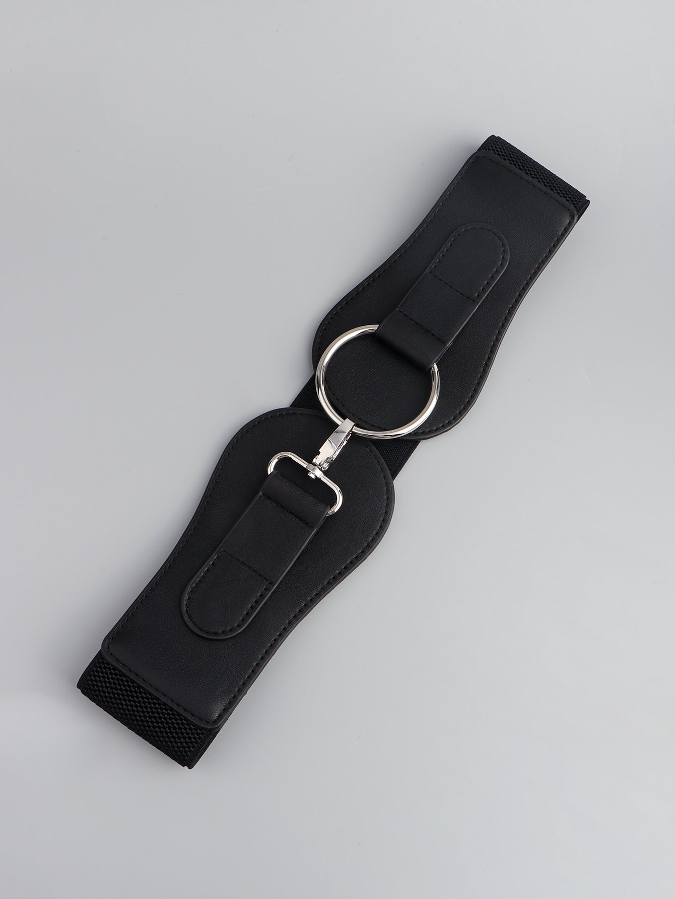 PU Elastic Wide Belt - The Goddess Galleries