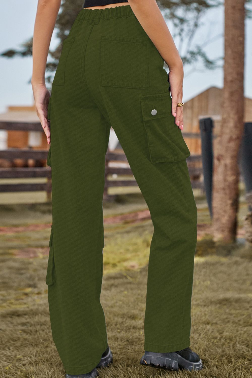 Loose Fit Long Jeans with Pockets - The Goddess Galleries