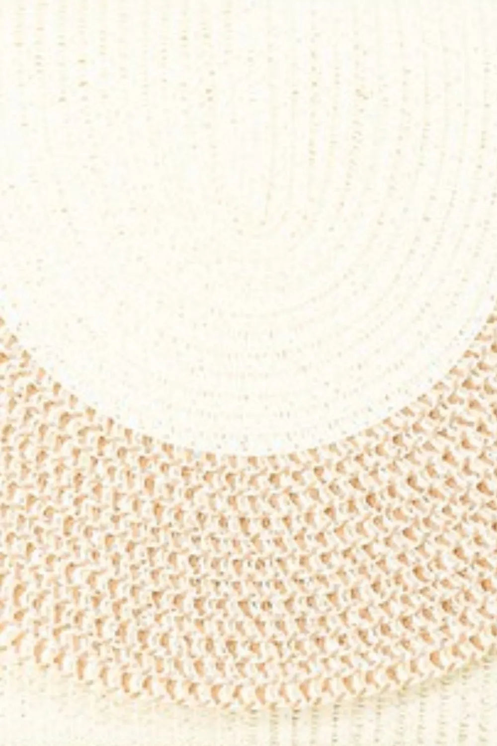 Fame Nora Two Tone Straw Clutch - The Goddess Galleries