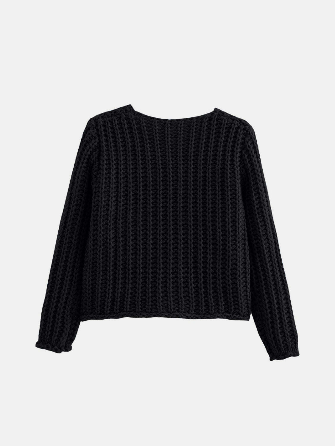 Button Down Long Sleeve Cardigan - The Goddess Galleries