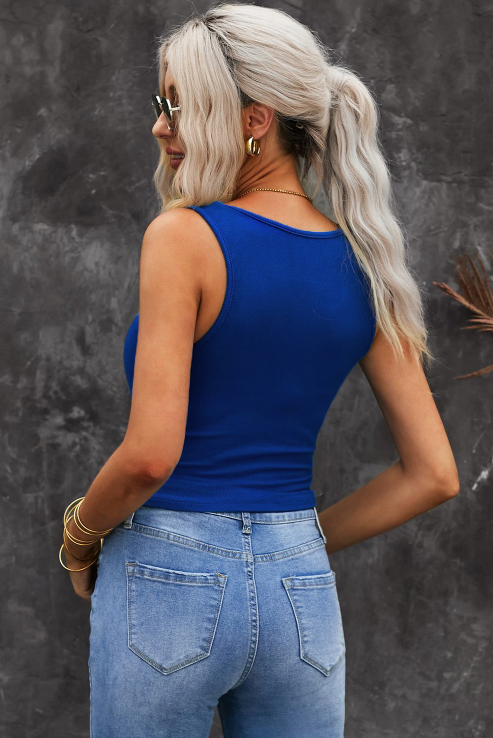 Round Neck Tank Top - The Goddess Galleries