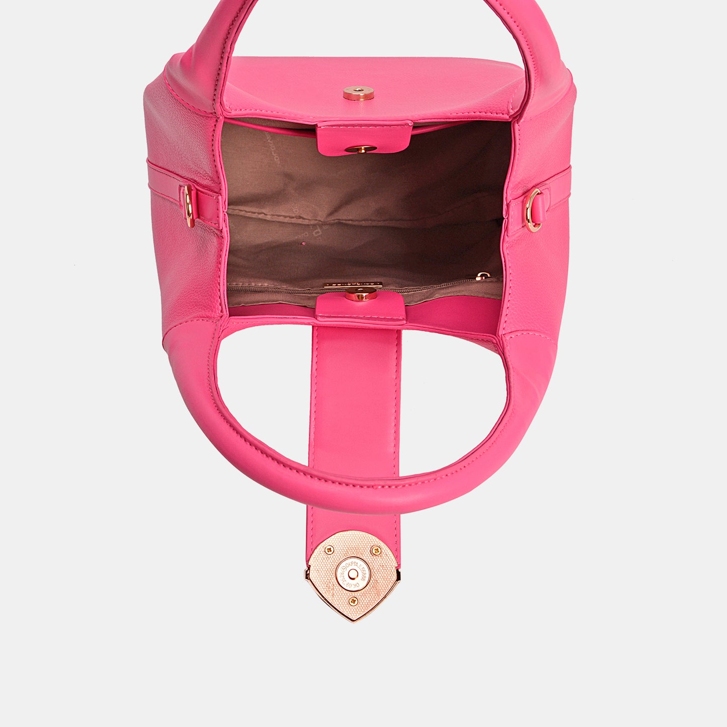 David Jones PU Leather Handbag - The Goddess Galleries