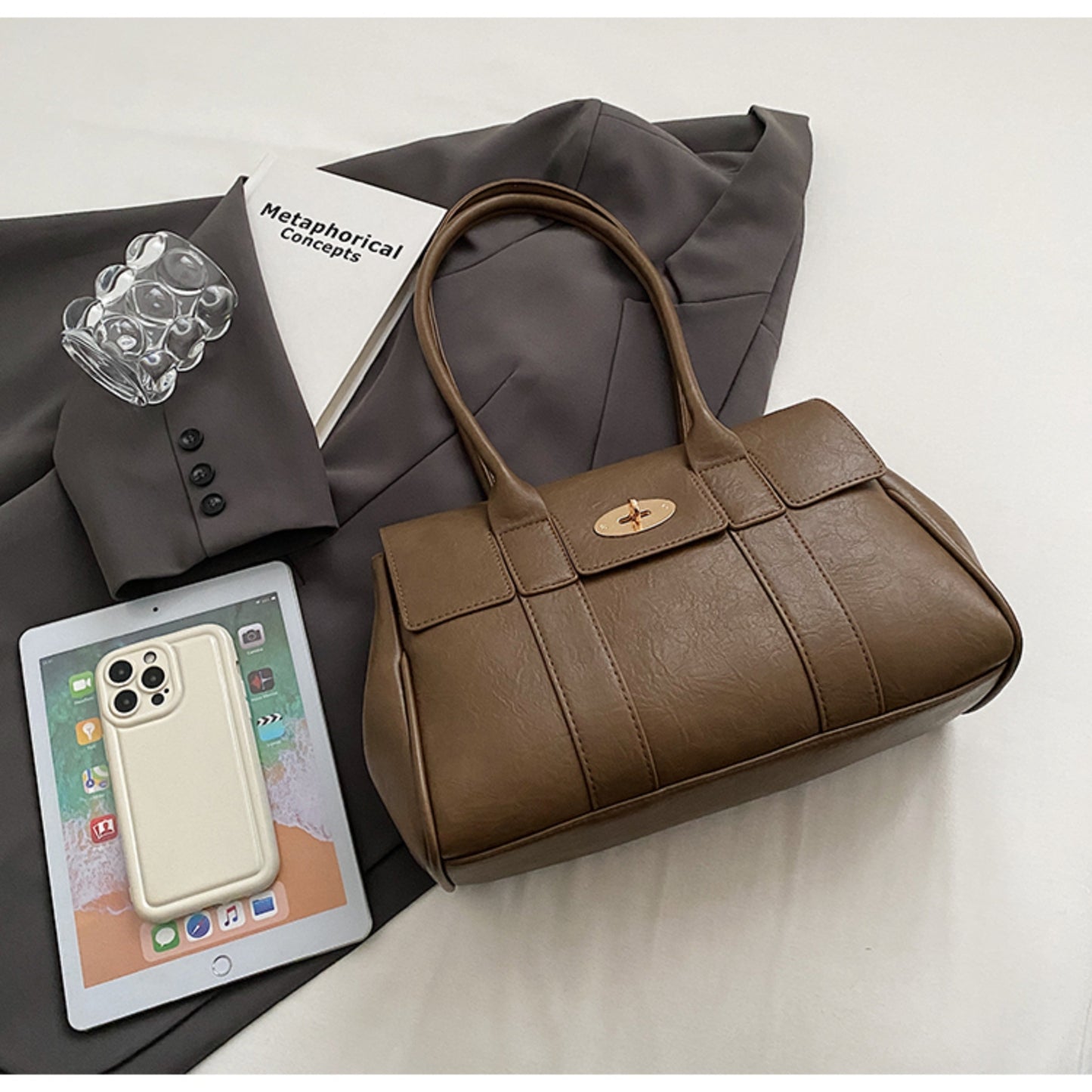 PU Leather Shoulder Bag - The Goddess Galleries