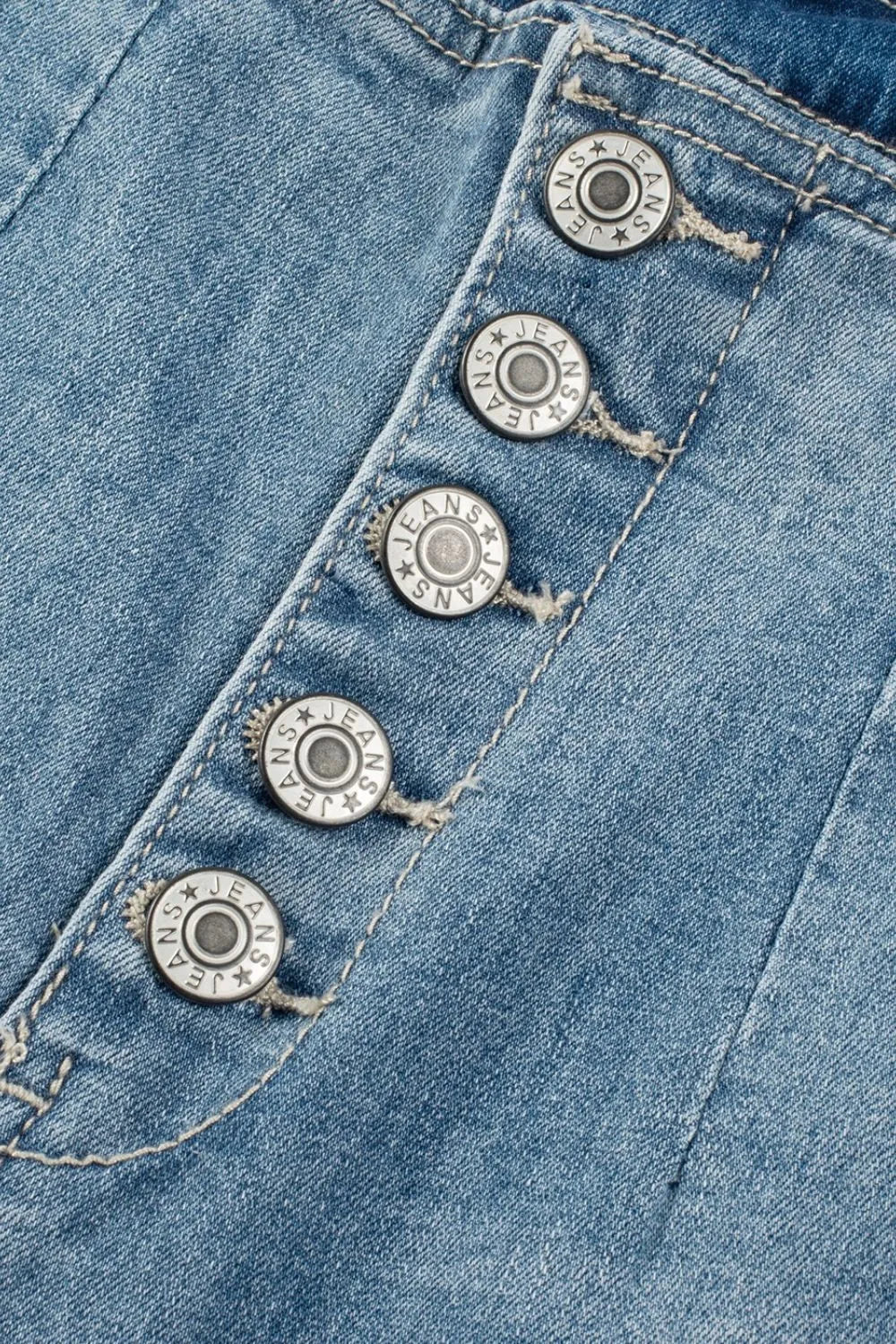 Button Fly High Waist Jeans - The Goddess Galleries