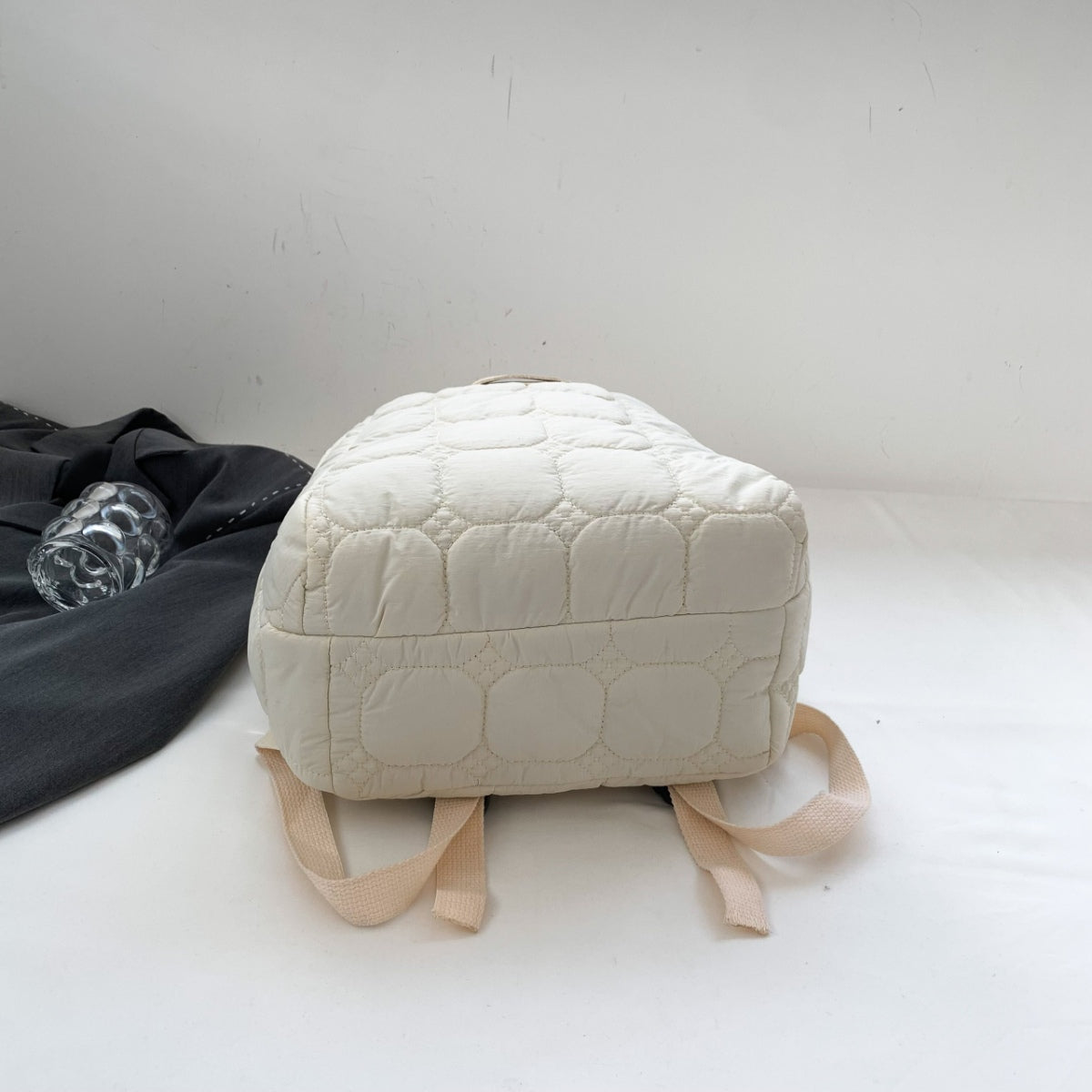 Quilted Polyester Backpack Bag - The Goddess Galleries
