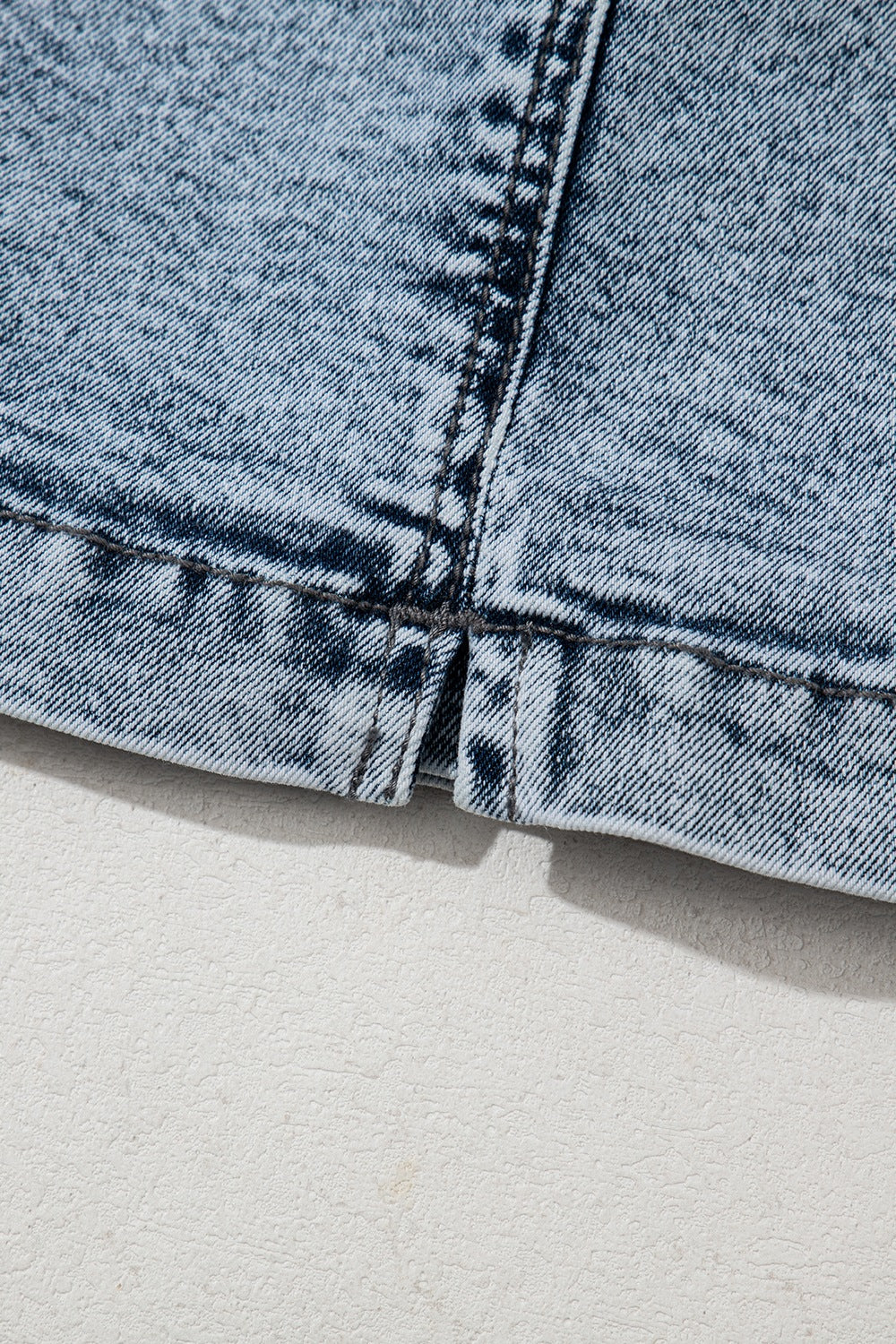 Drawstring High Waist Pocketed Denim Shorts - The Goddess Galleries