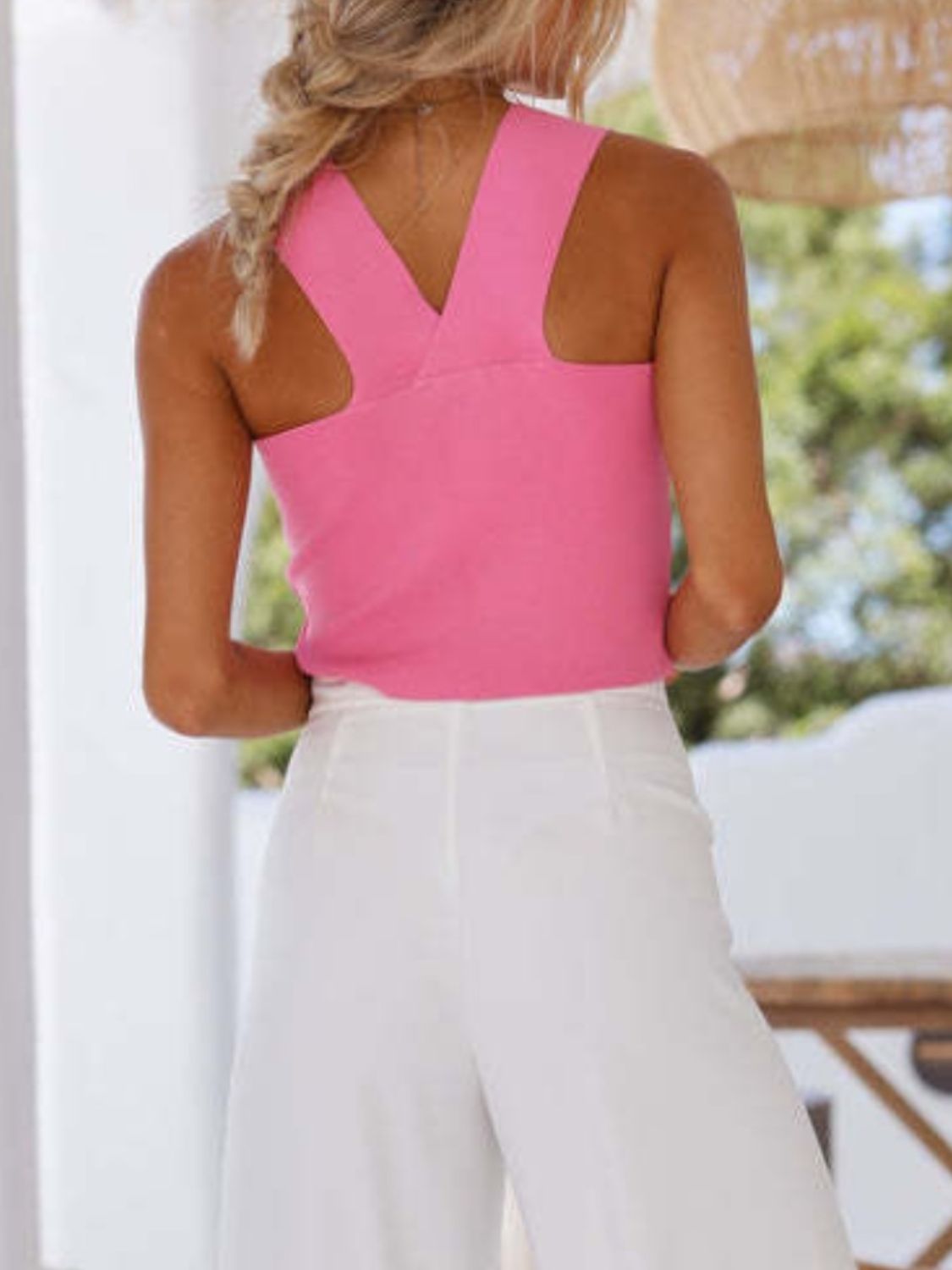 Square Neck Wide Strap Tank - The Goddess Galleries