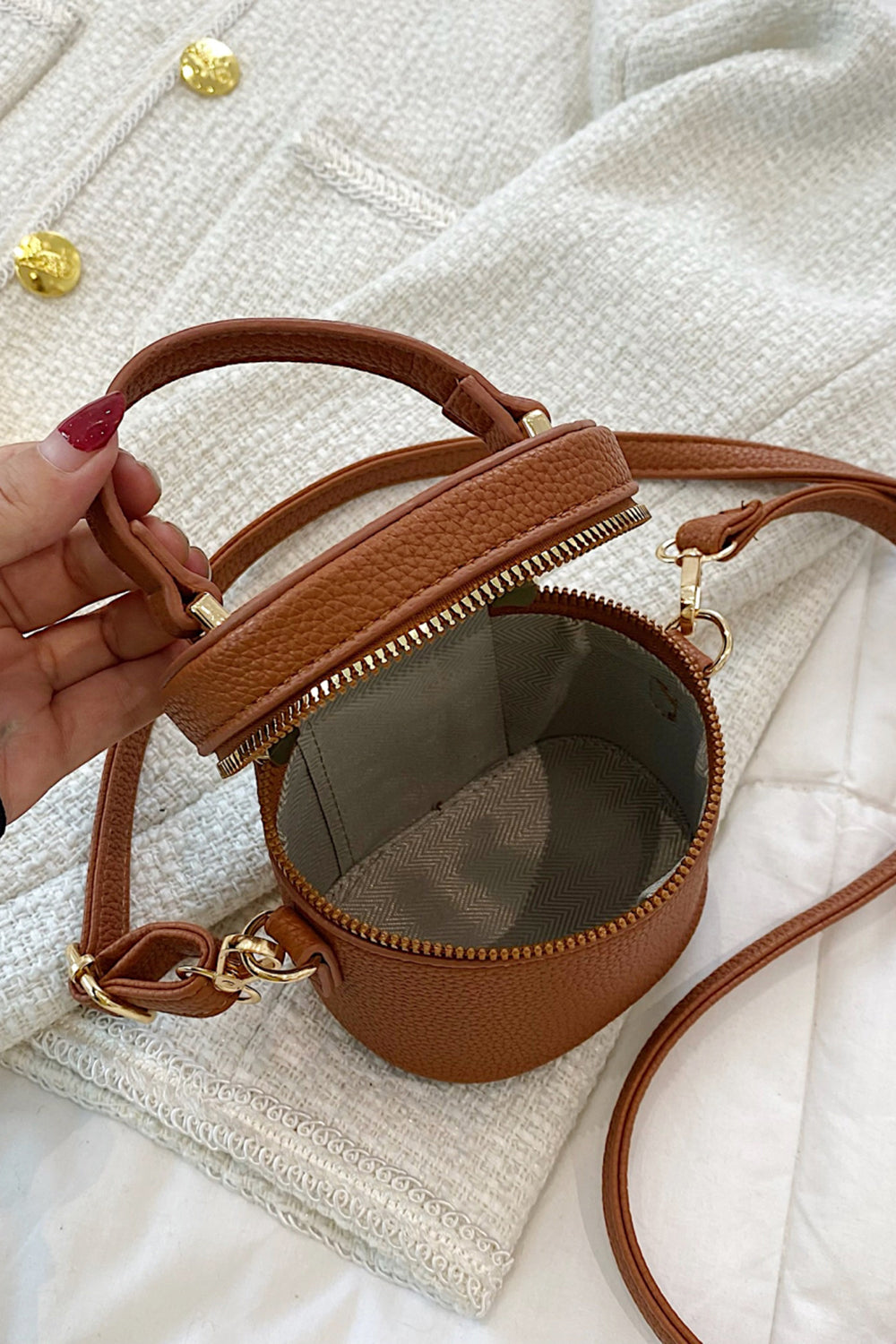 PU Leather Crossbody Bag - The Goddess Galleries