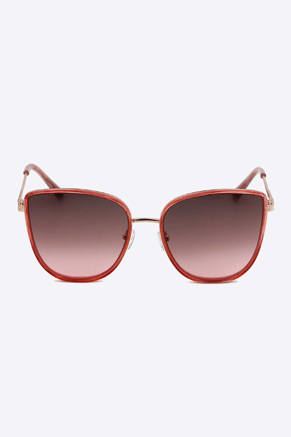 Full Rim Metal-Plastic Hybrid Frame Sunglasses - The Goddess Galleries
