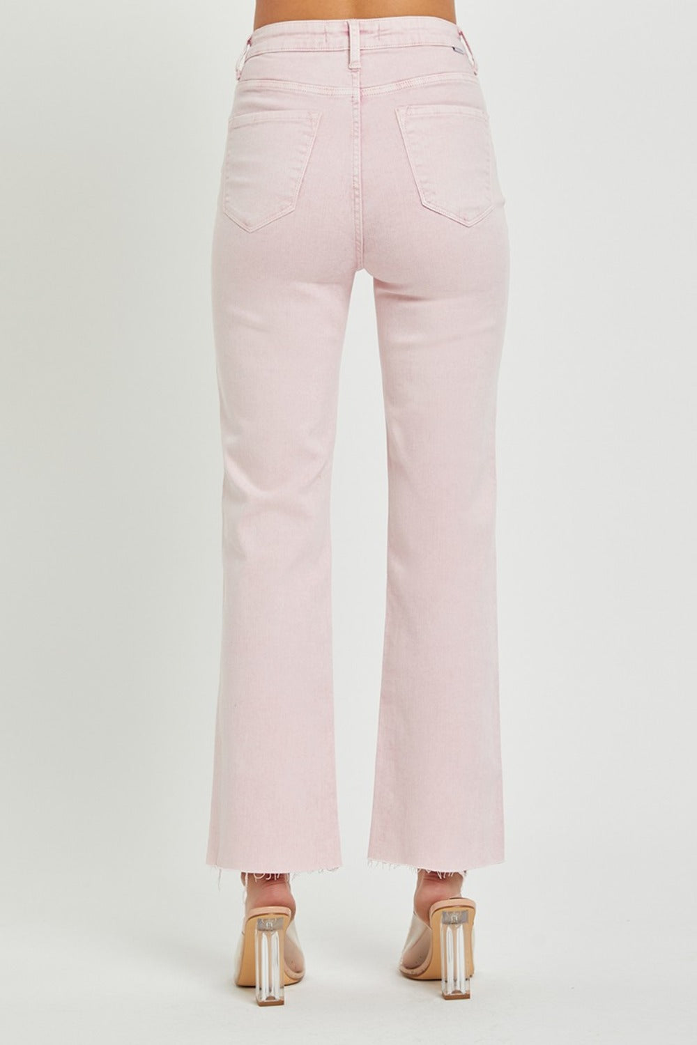 RISEN Full Size High Rise Tummy Control Straight Jeans - The Goddess Galleries