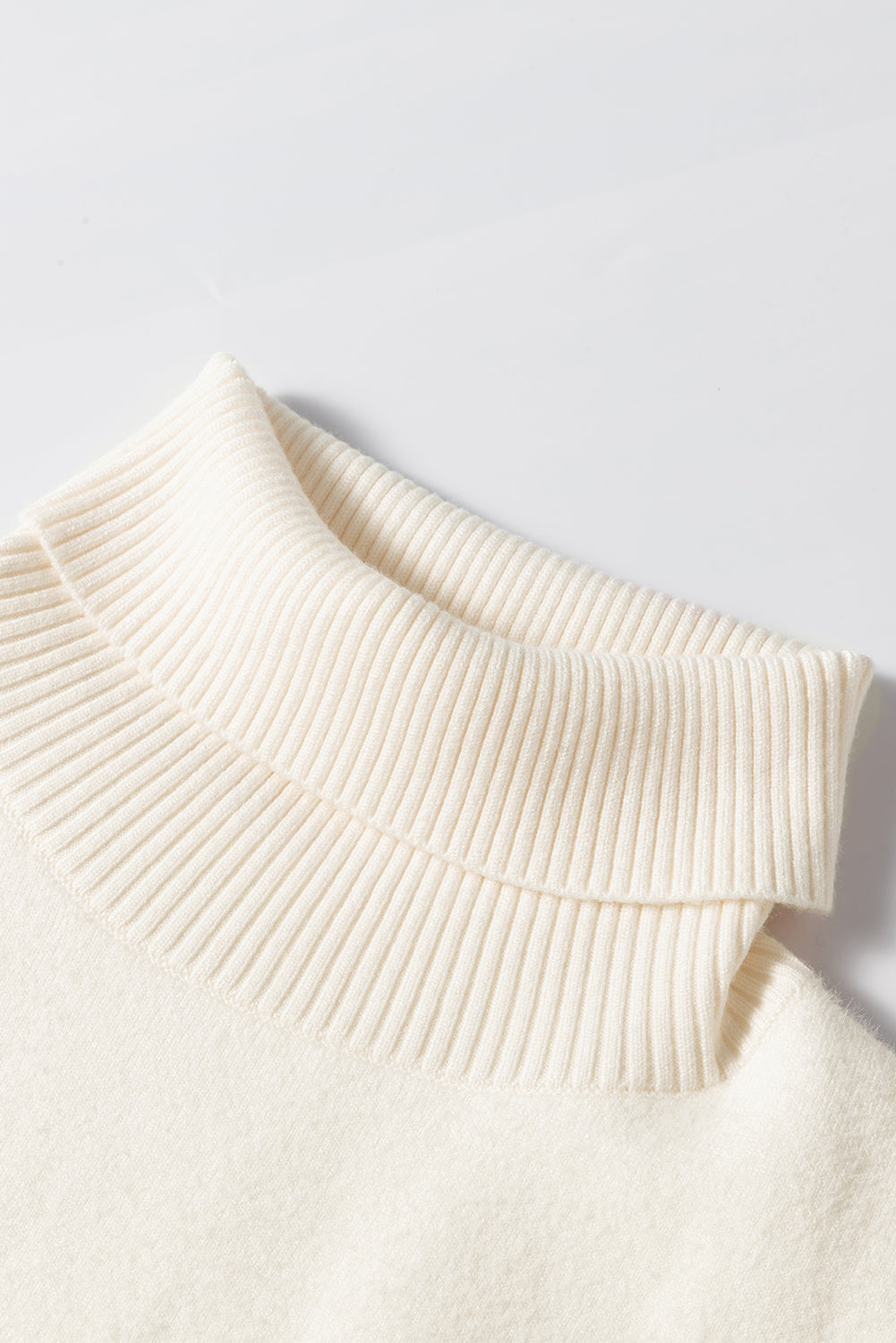 Turtleneck Long Sleeve Sweater - The Goddess Galleries