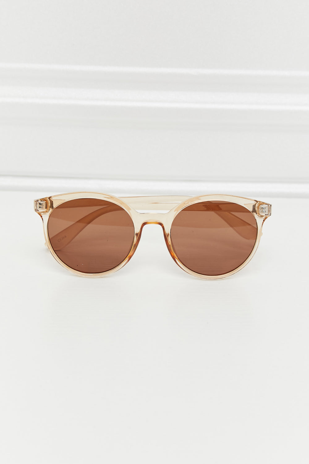 Round Full Rim Polycarbonate Frame Sunglasses - The Goddess Galleries