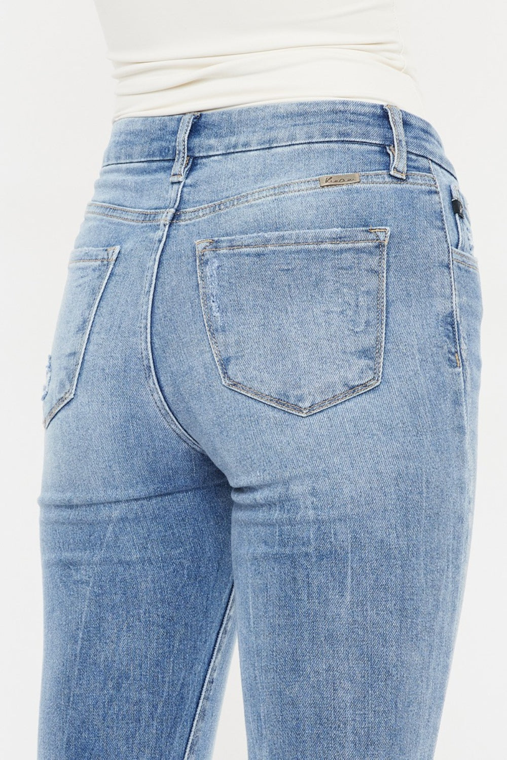 Kancan High Waist Cat's Whiskers Skinny Jeans - The Goddess Galleries