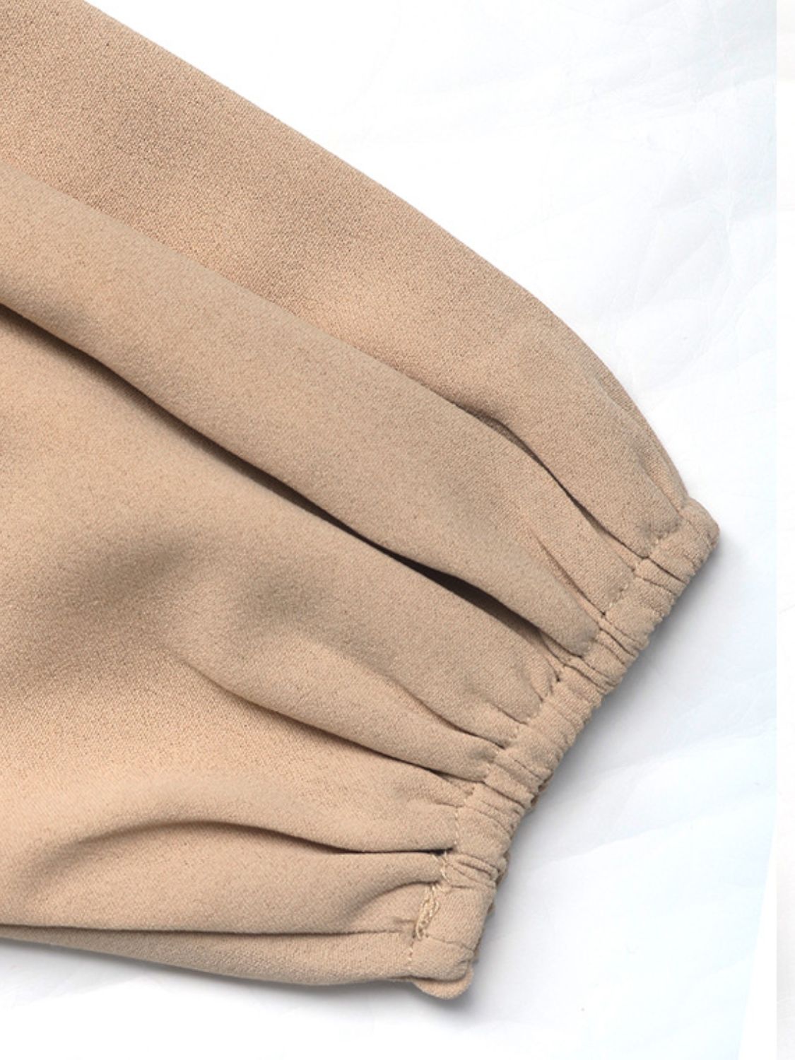 Perfee Frill Tie Neck Long Sleeve Blouse - The Goddess Galleries