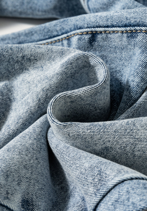 Washed Wide Leg Jeans with Pockets - The Goddess Galleries
