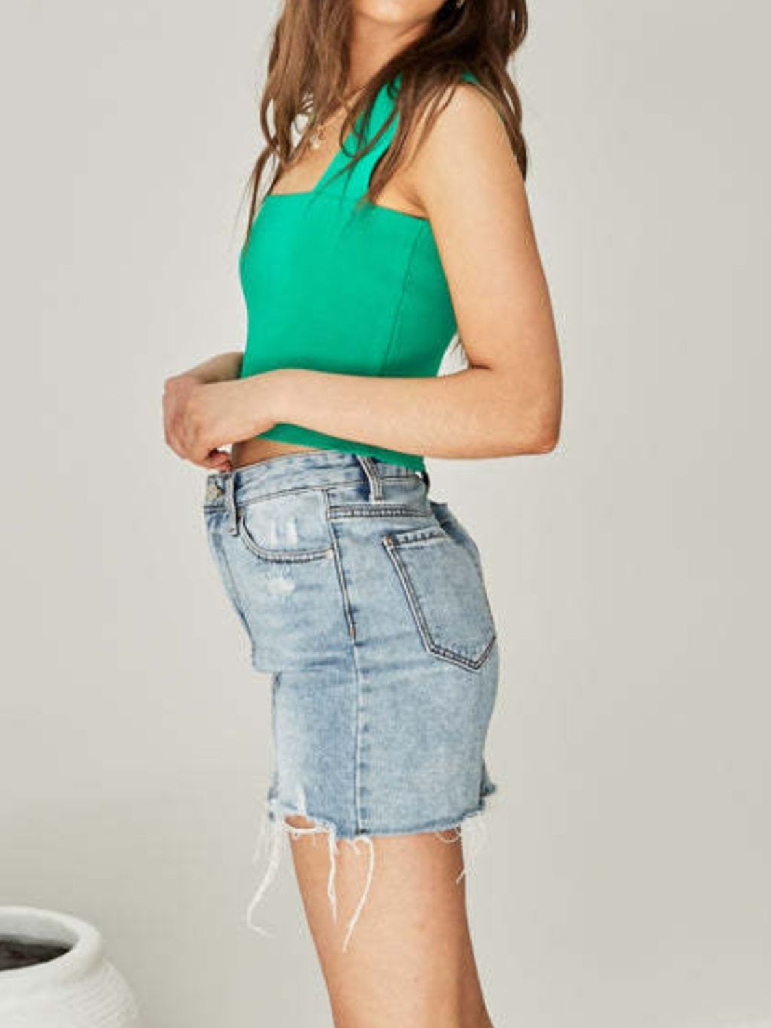 Square Neck Wide Strap Tank - The Goddess Galleries