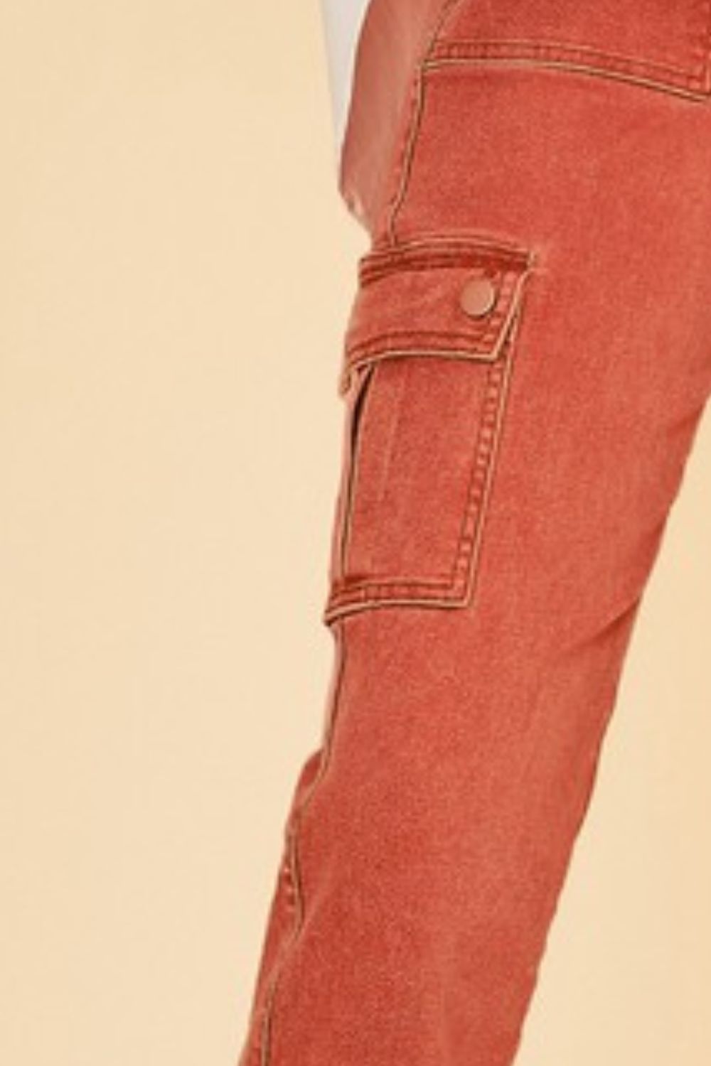 Annie Wear Straight Leg Jeans with Cargo Pockets - The Goddess Galleries