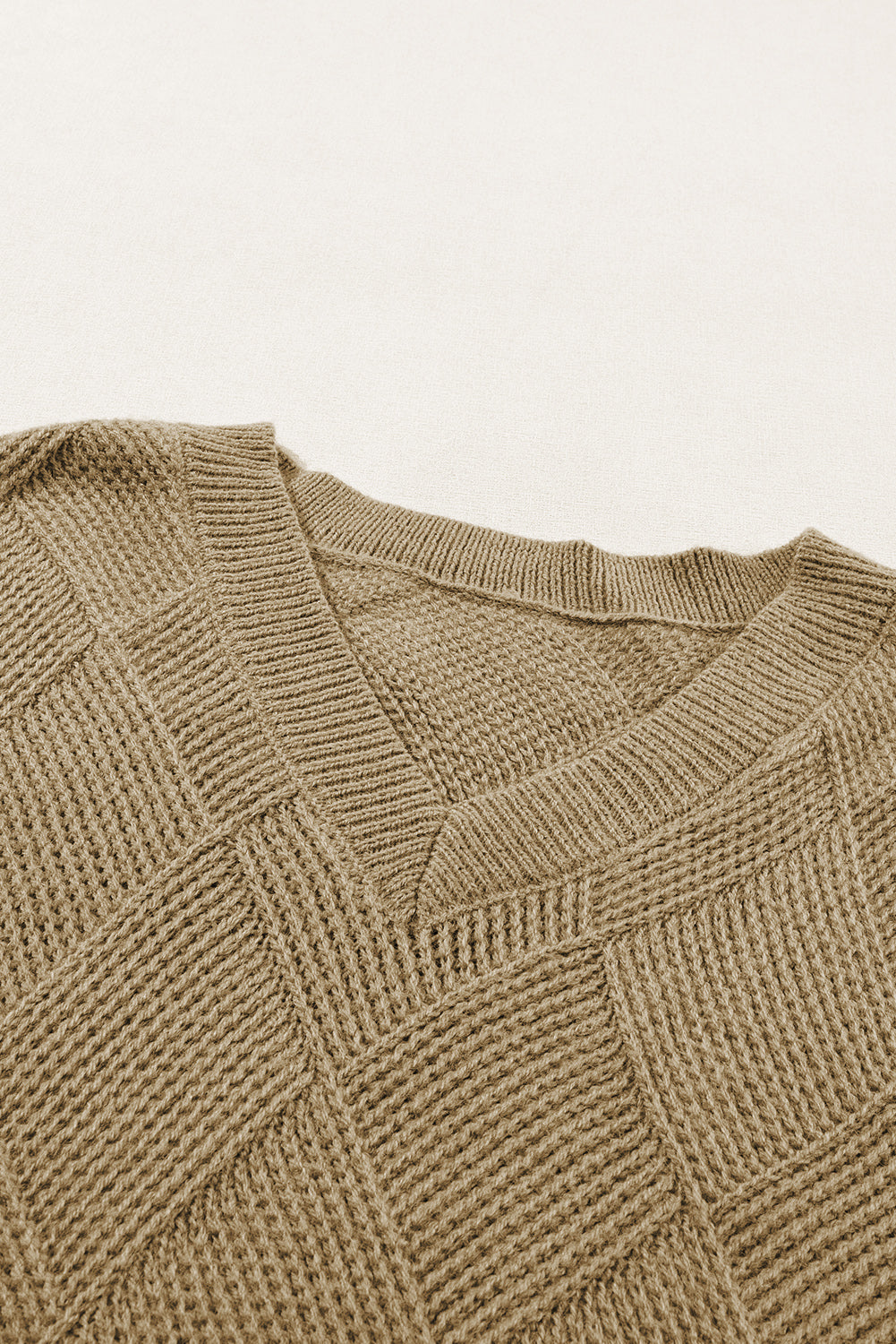 V-Neck Batwing Sleeve Sweater - The Goddess Galleries