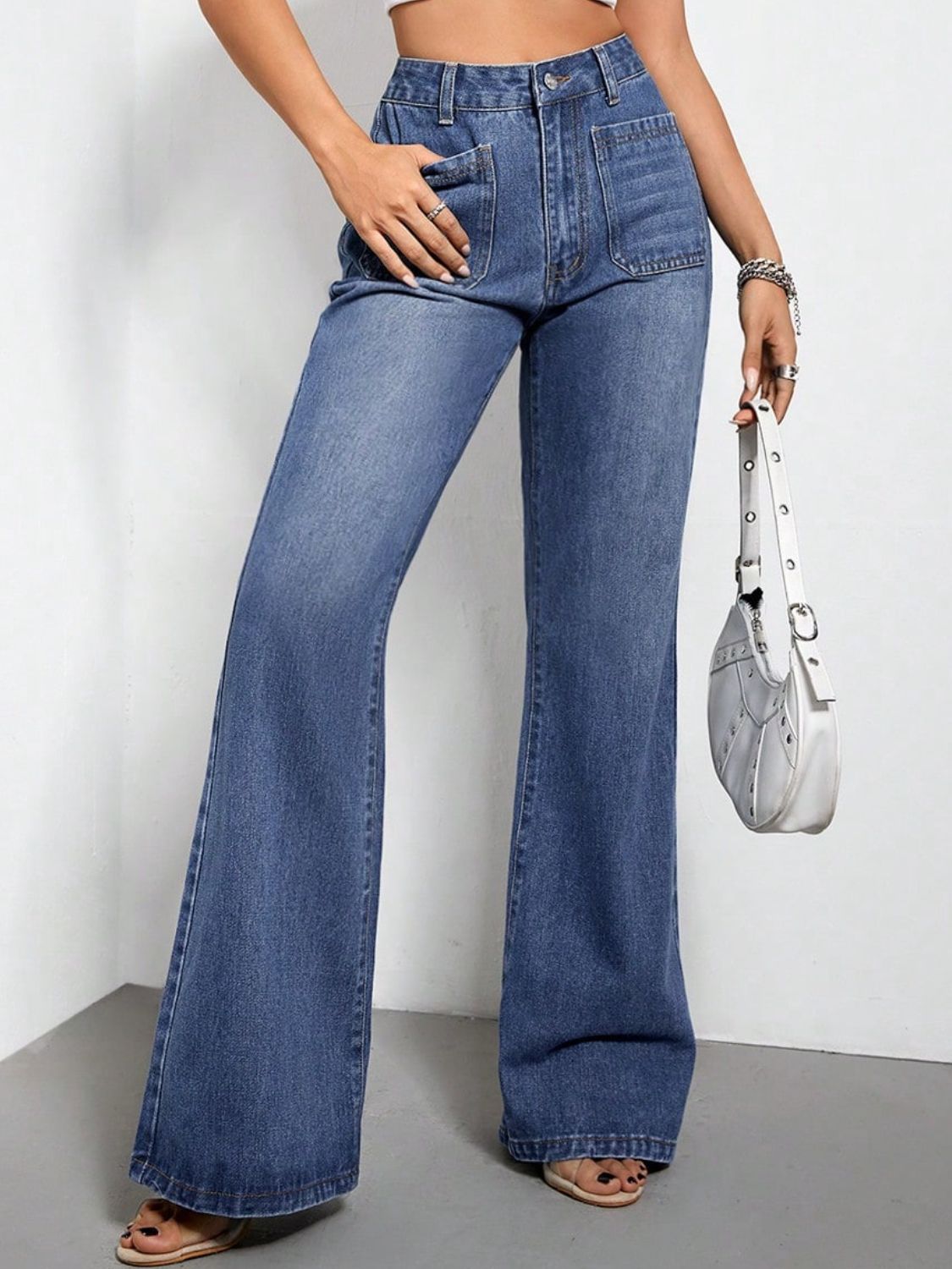 Bootcut Jeans with Pockets - The Goddess Galleries