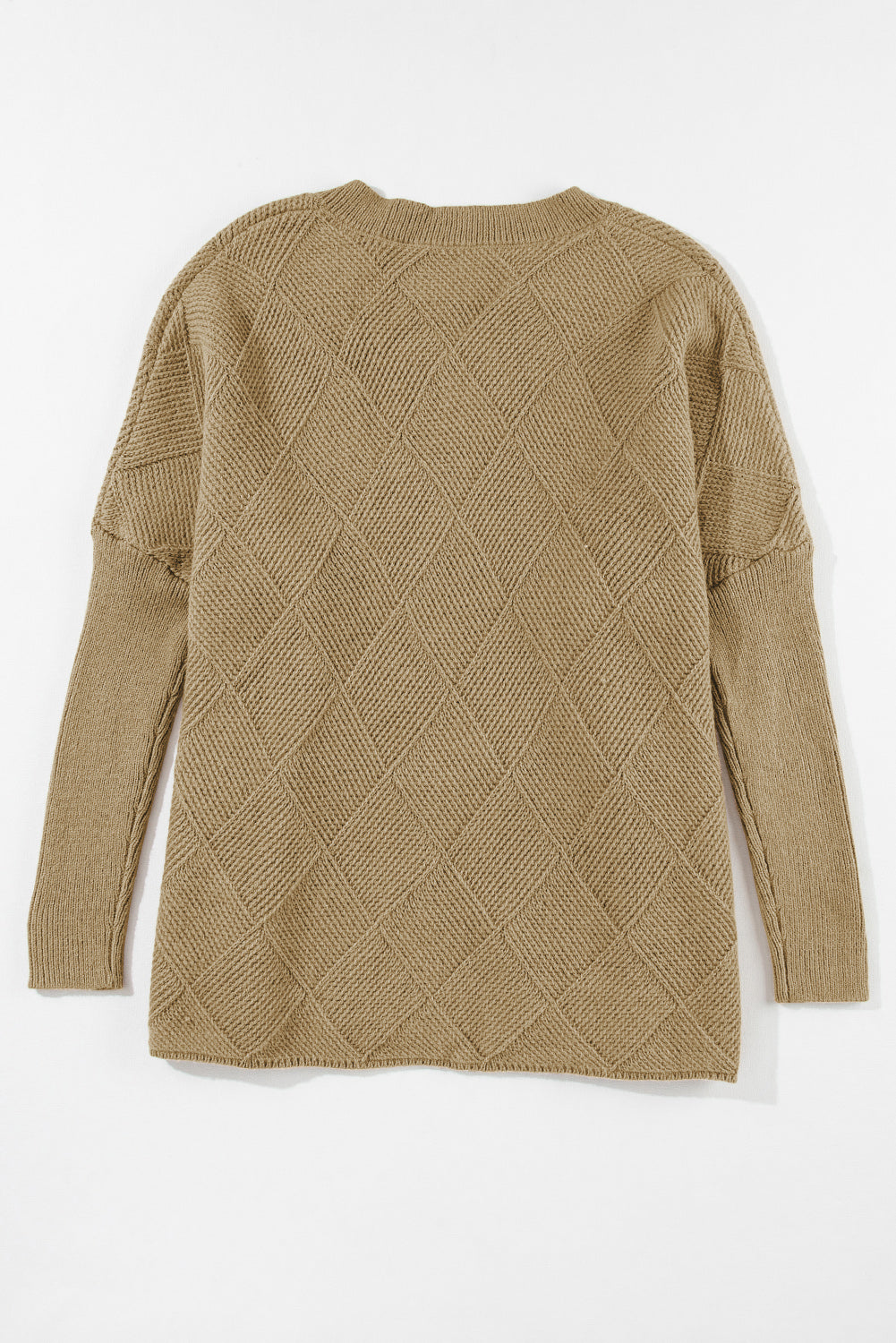 V-Neck Batwing Sleeve Sweater - The Goddess Galleries