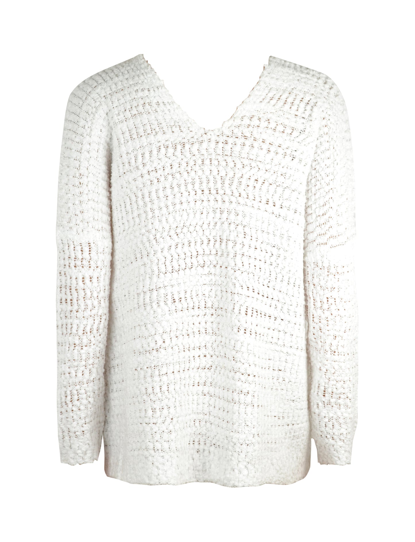 Angel Wings Single Shoulder Long Sleeve Sweater - The Goddess Galleries