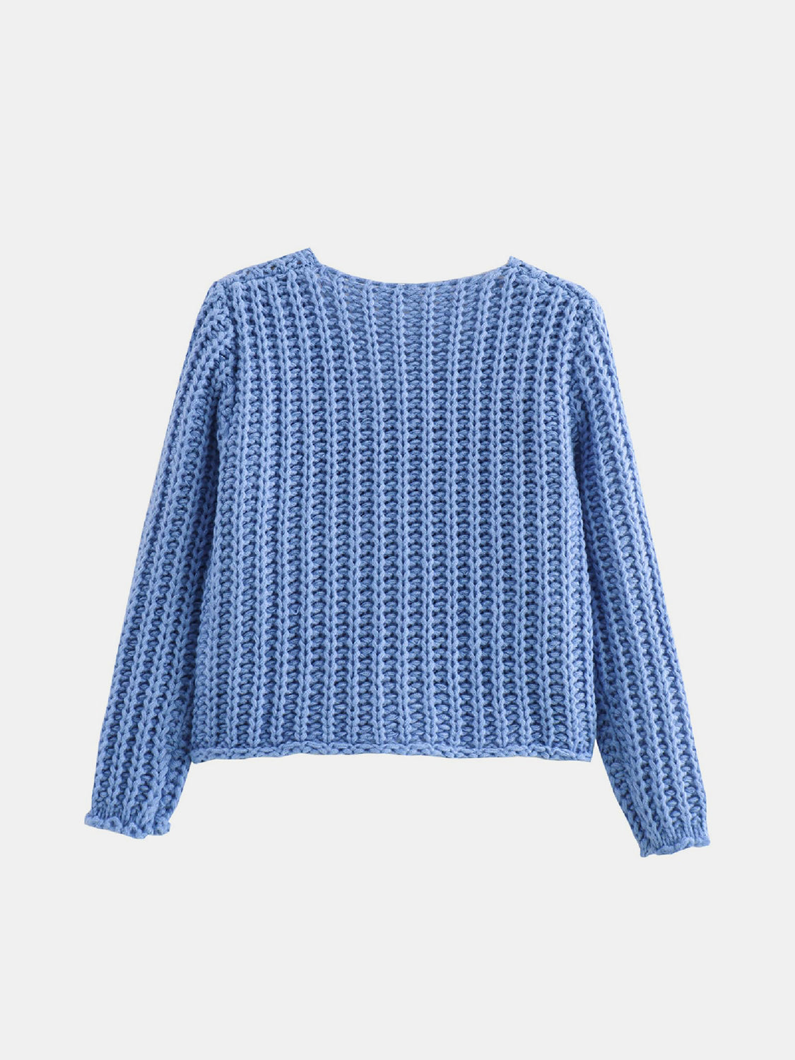Button Down Long Sleeve Cardigan - The Goddess Galleries