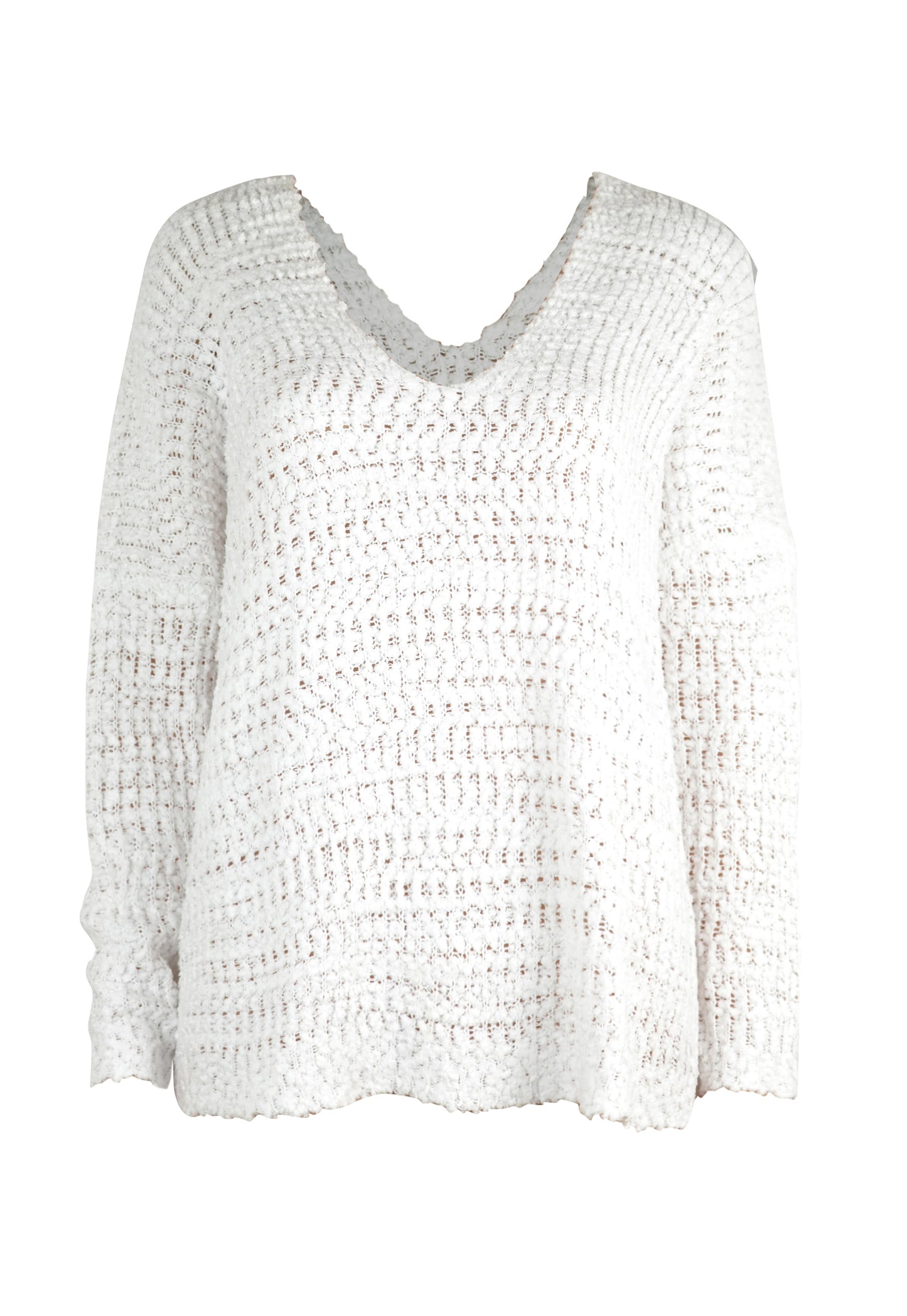 Angel Wings Single Shoulder Long Sleeve Sweater - The Goddess Galleries