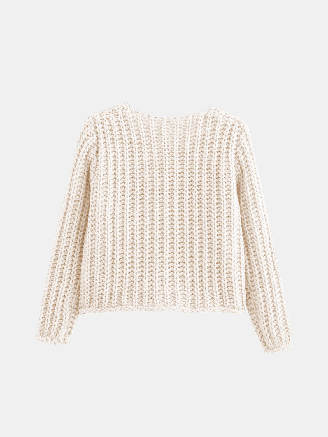 Button Down Long Sleeve Cardigan - The Goddess Galleries