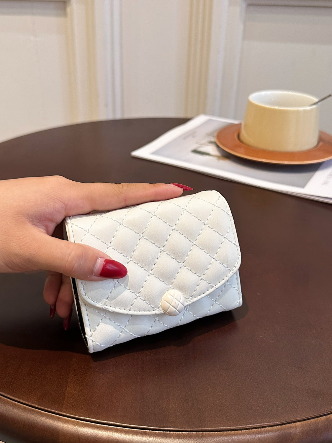 PU Leather Solid Color Wallet - The Goddess Galleries