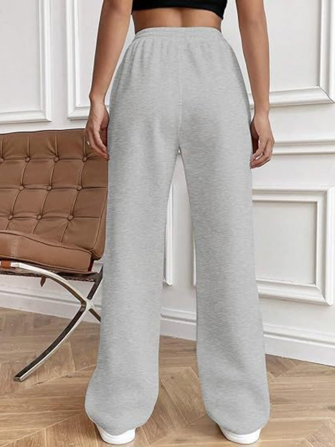 Drawstring Wide Leg Pants with Pockets - The Goddess Galleries