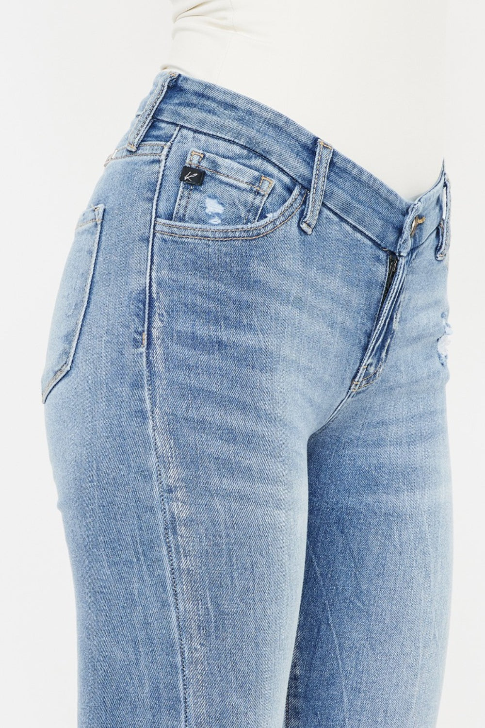 Kancan High Waist Cat's Whiskers Skinny Jeans - The Goddess Galleries