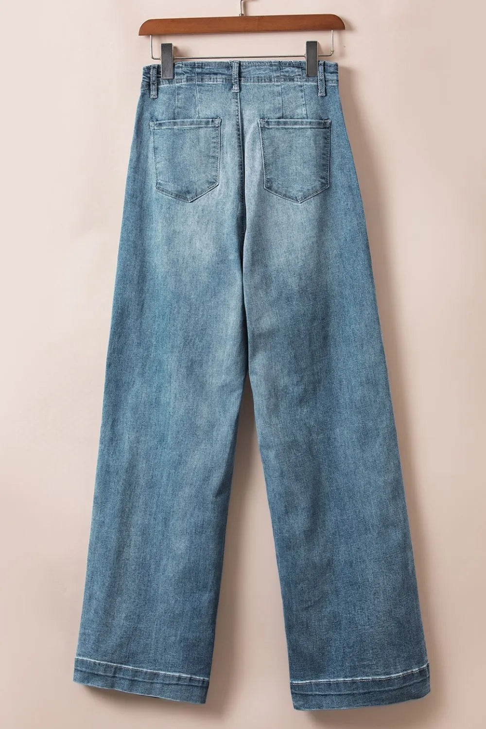 Button Fly High Waist Jeans - The Goddess Galleries