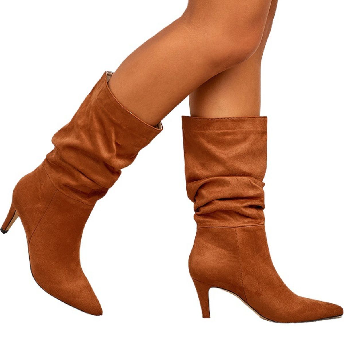 Point Toe Stiletto Boots - The Goddess Galleries