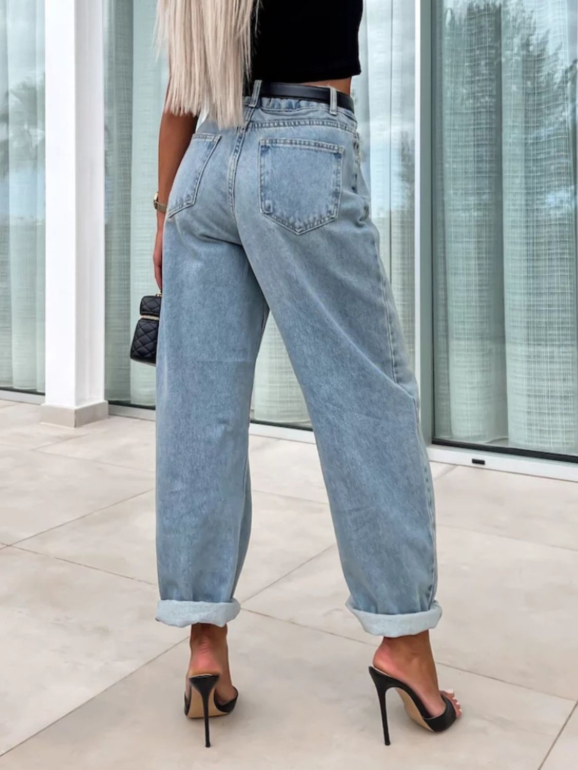 High Waist Wide Leg Jeans - The Goddess Galleries